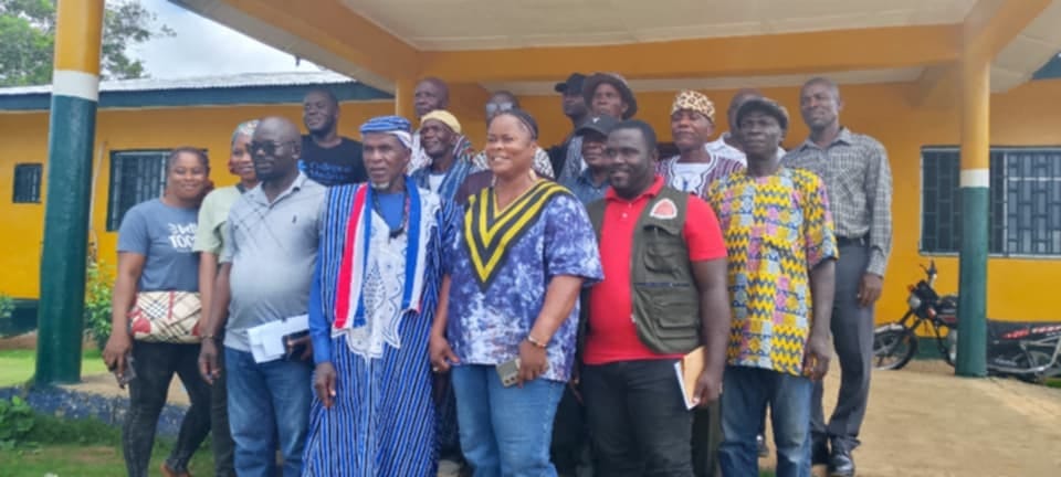 Grand Kru Co.:Public Works Ministry Concludes Meeting with Local Officials and Traditional Leaders