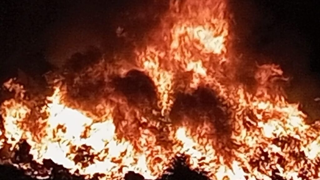 Health Authorities in Grand Kru Burn Expired Medical Supplies