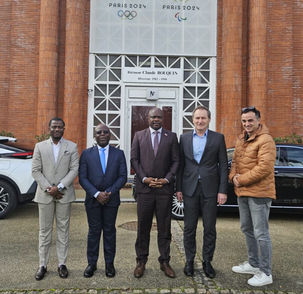 Amb. Yorlay Explores Enhanced Sports Cooperation Following High -Level Meeting at INSEP