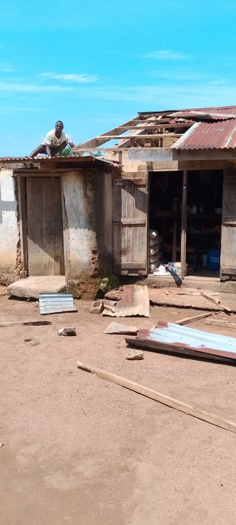 Heavy Storm Damaged Over 30 Houses in Porluma, Surrounding Towns in Foya