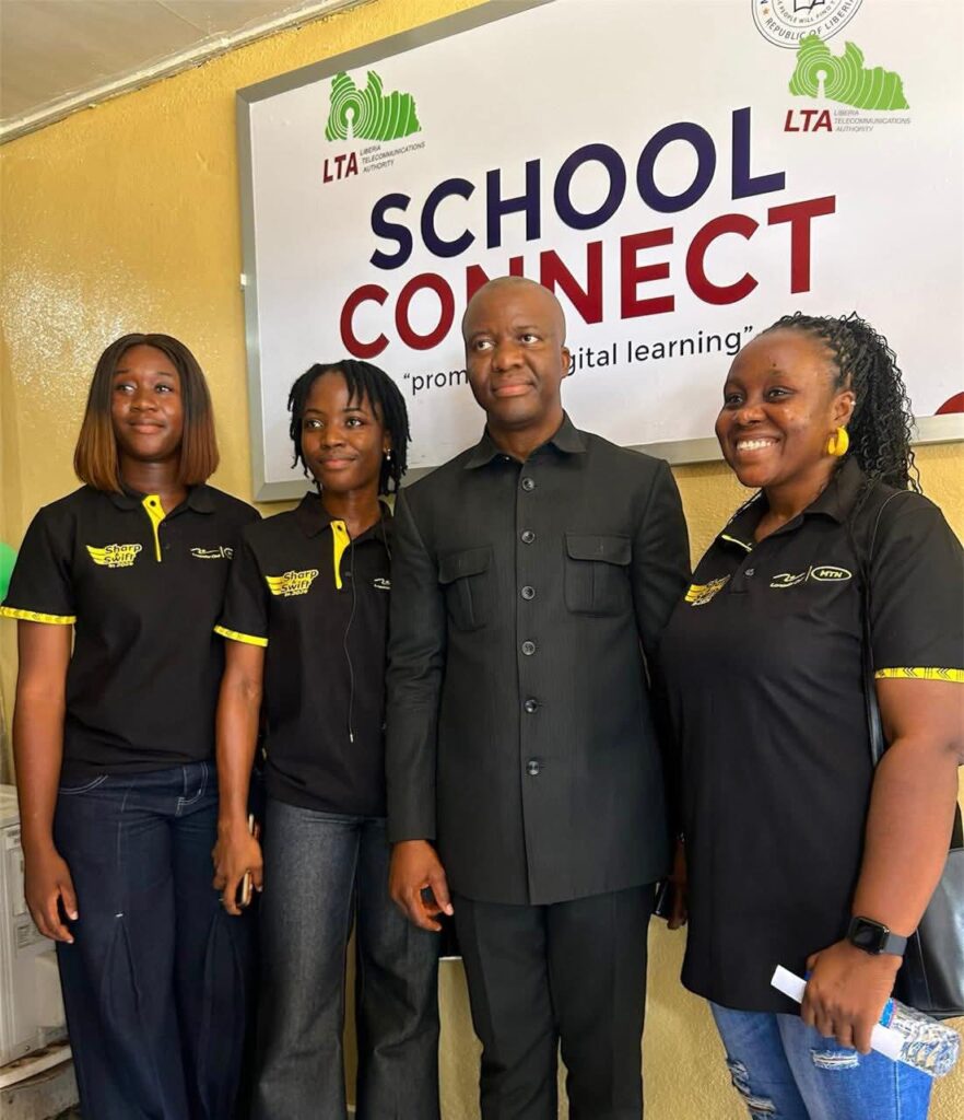 Notable Moment: Liberia Launches ‘School Connect’ Internet Facility at BWI in Kakata