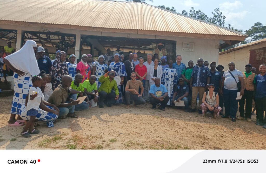 High-Powered EU Delegation Visits Tienii Cultural, Vocational & Heritage Center in Grand Cape Mount